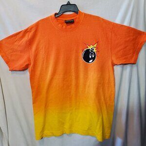 The Hundreds Gradient Orange / Yellow T Shirt for Men Size M